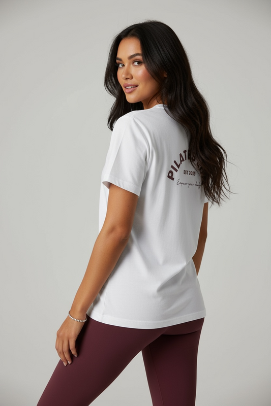 Pilates Era White T Shirt