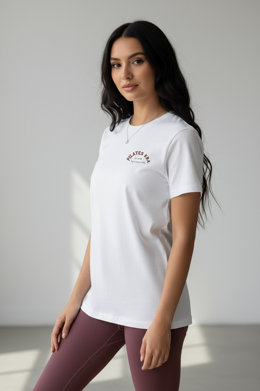 Pilates Era White T Shirt